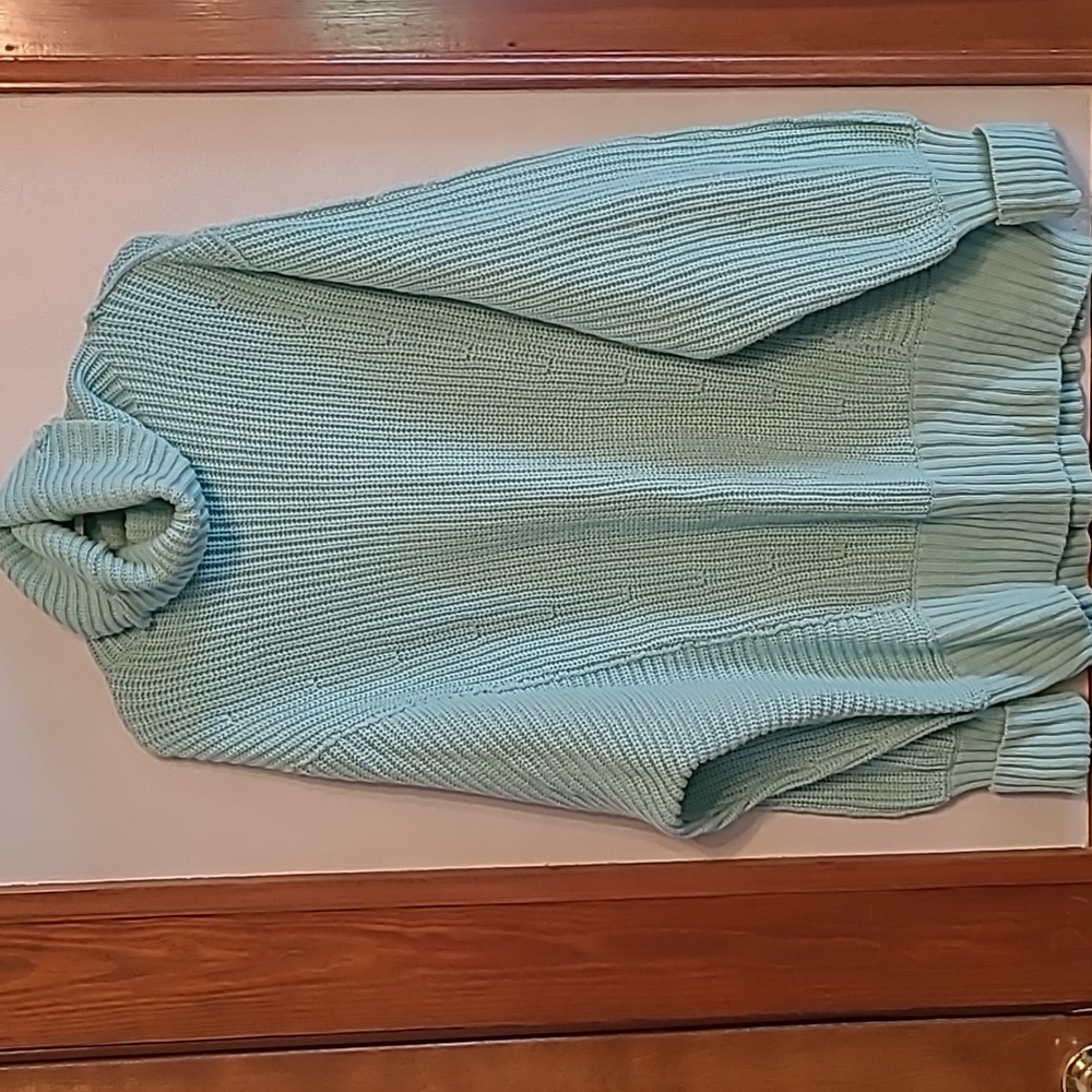 Free People Oversized Sweater Aquamarine size Medium